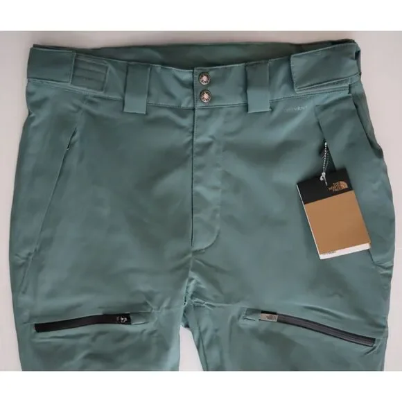 The North Face Men's Sz M Dark Sage Green DryVent Snow/Ski Chakal Pants